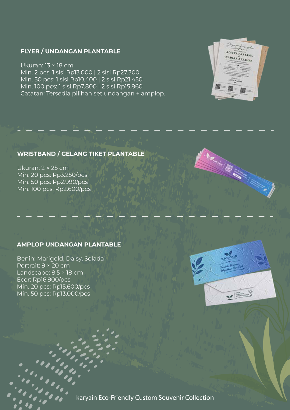 Flyer / Undangan Plantable