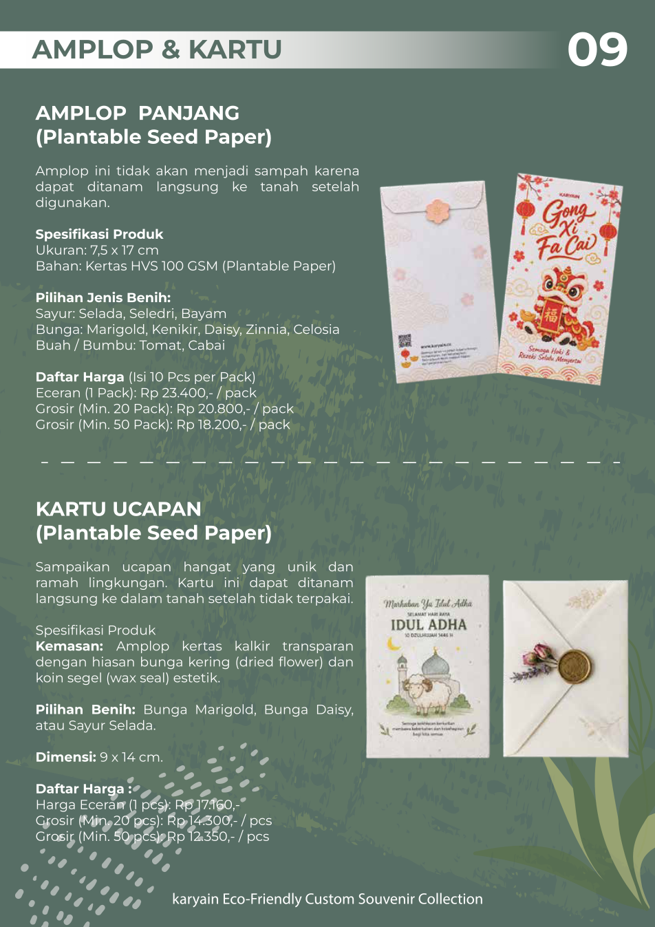Amplop Panjang Plantable